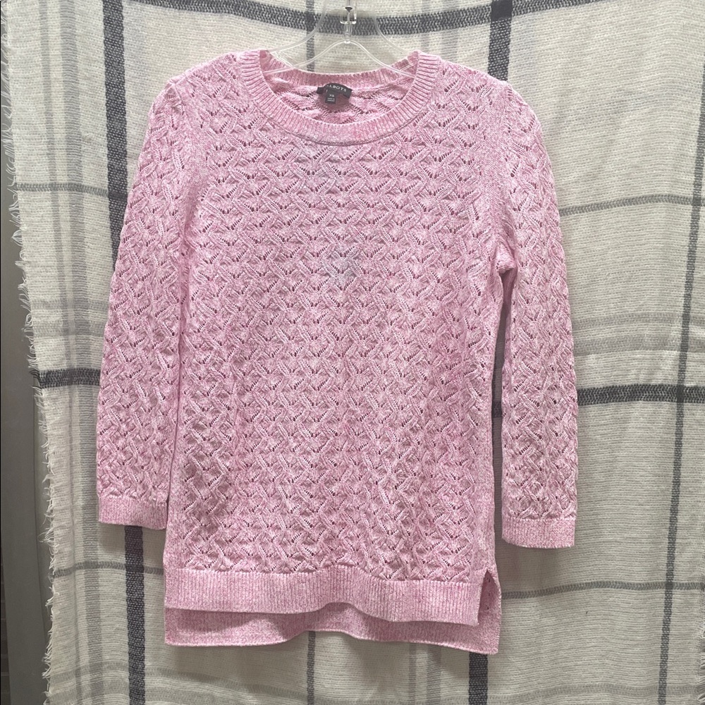 Talbots Pink Knit Top